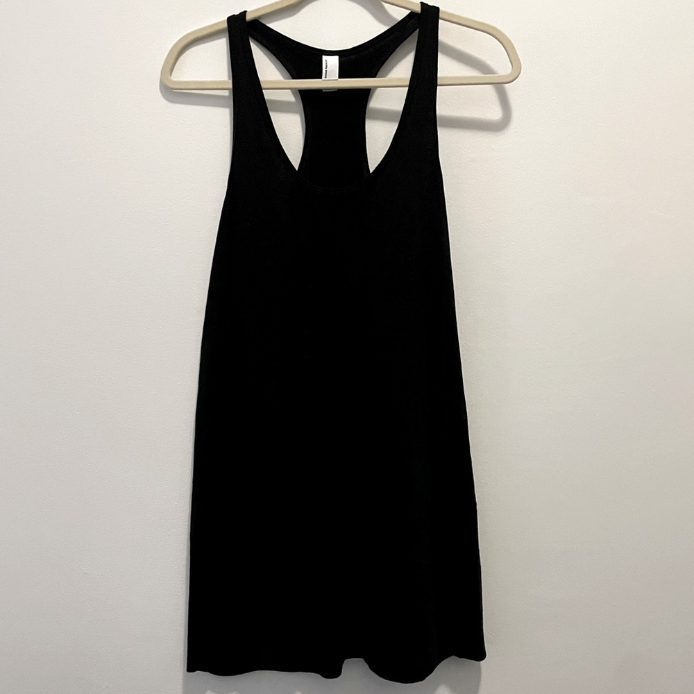 American Apparel, Razer back dress, Black, S